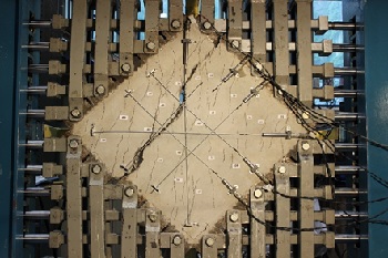 HybSFRC under monotonic shear loading after failure